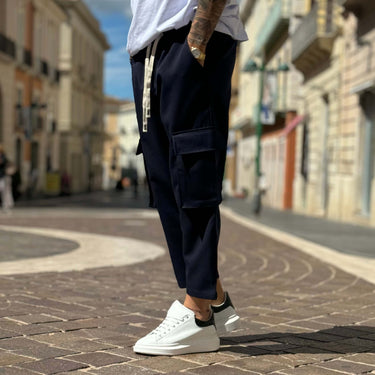Pantalone japan tasconato blu navy - FLAG STORE